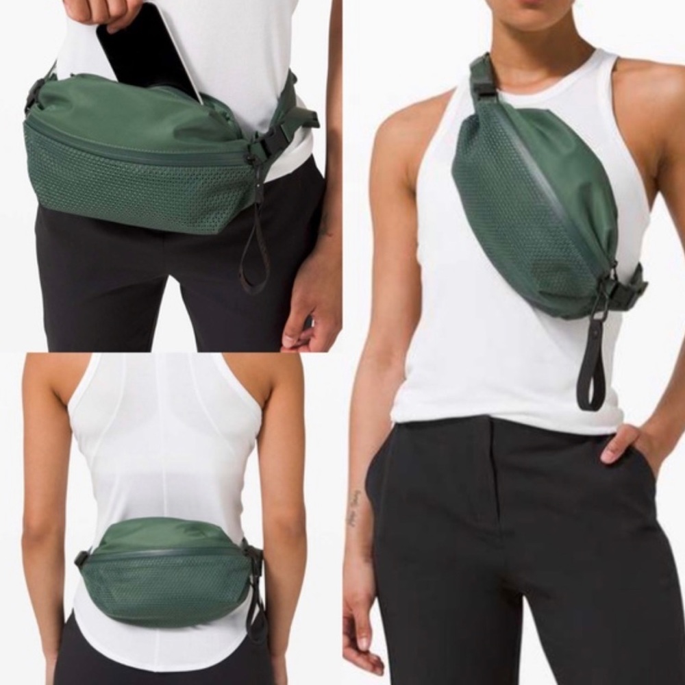 lululemon athletica Green Crossbody Bag